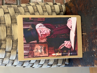 Bah Humbug Scrooge Christmas Notepad 60 Pages 8.5